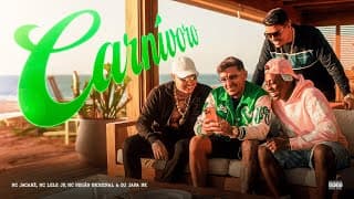 MC JACARÉ, MC LELE JP, MC NEGÃO ORIGINAL, JAPA NK - CARNÍVORO (Lyric Video Oficial)